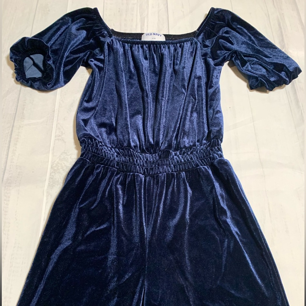 Kids Old Navy, Navy blue Romper. Size 8. - Picture 3 of 5